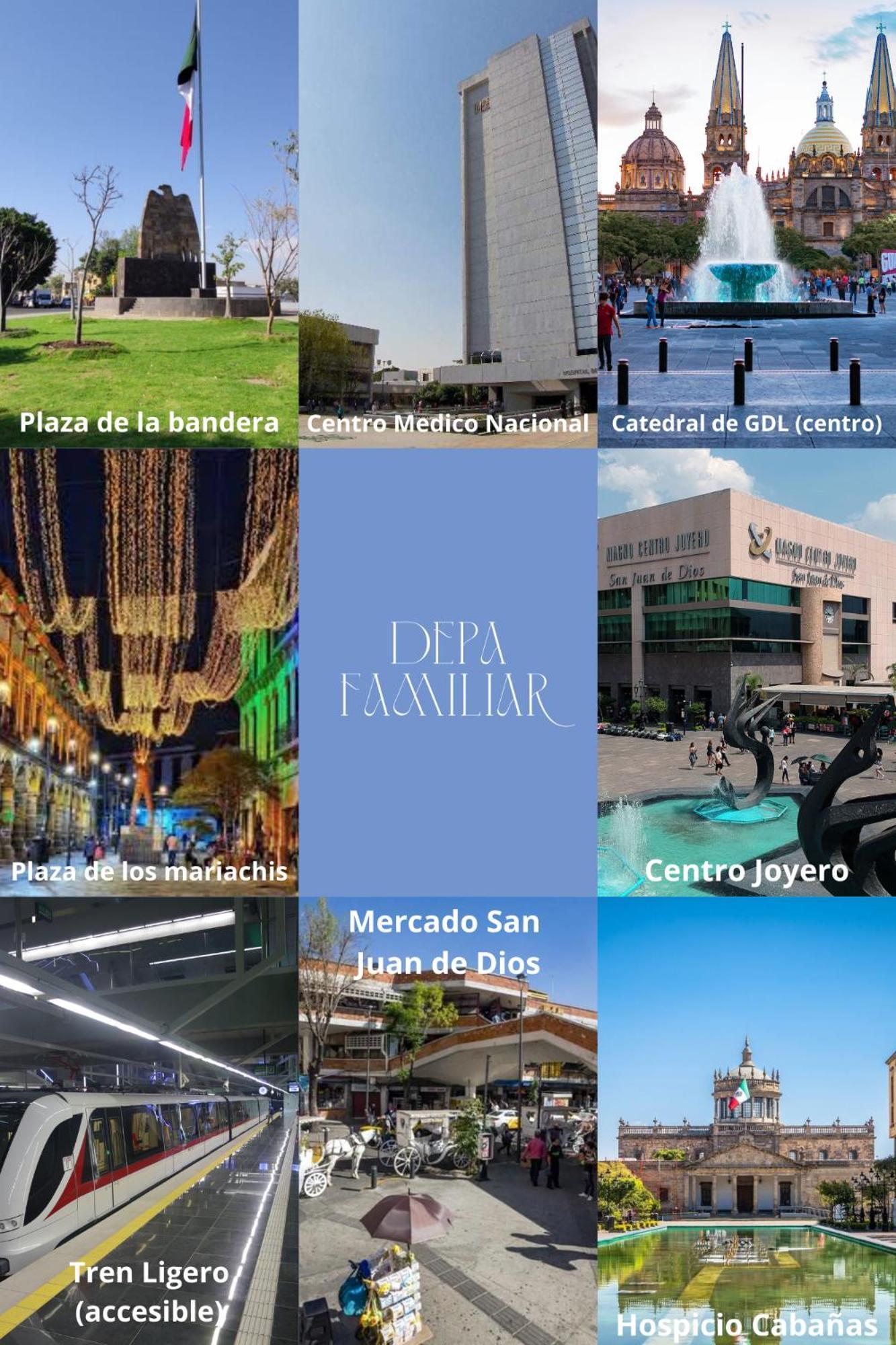 Depa Familiar Centrico Gdl Con Estacionamiento Daire Guadalajara Dış mekan fotoğraf